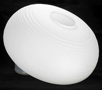 Подвесной светильник Lussole Loft Limestone LSP-8402, диаметр 35 см, хром