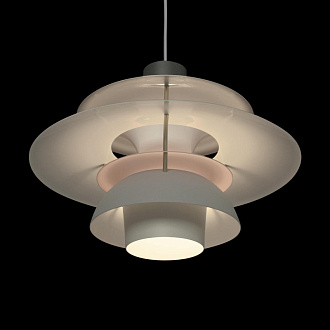 Светильник *40 см, 1*E27*40W, Loft It 10113 Grey Floret, Серый
