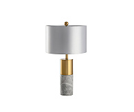 Настольная лампа 52 см, Kink Light 07700-1T,16-20(16), бронза-мрамор