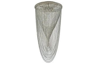 Люстра *60*110 см, 8*E27*60W, Dio D`arte Bari Nickel Bari E 1.2.60.104 N, Матовый никель