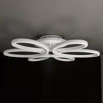 Светильник Citilux Сезар Смарт CL233A170E RGB, 100W LED, 3000-5500K, диаметр 72 см, белый
