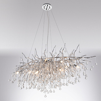 Светильник 120 см, Divinare Salice 3132/26 SP-13, серебро