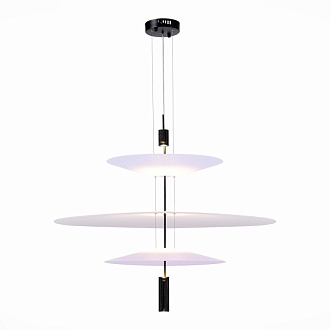 Люстра подвесная 68 см, 15W 3000K ST LUCE ISOLA SL6101.423.01 Черный