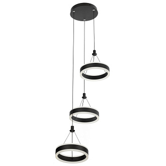 Люстра 40*50/140 см, 60W, 4000K Citilux CL719031 Дуэт Черный