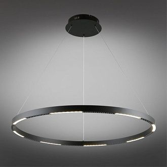 Подвесной светильник 80*60-130 см, 1*LED, 43W, 4000K, Aployt Noella APL.051.03.43, черный