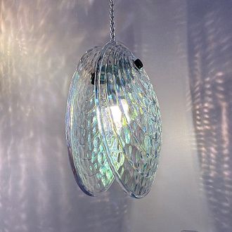 Люстра каскадная 53*53*0 см, 11 G9*40W, Odeon Light Mussels, черный 5039/11