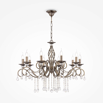 Люстра Maytoni RC247-PL-10-R бронза