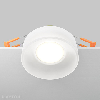 Встраиваемый светильник Maytoni Glasera DL046-01W, белый