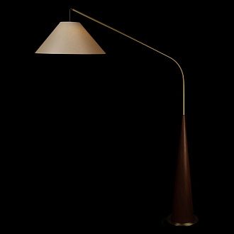 Торшер 175 см, Loft IT Bobbie 10570F Brown, коричневый