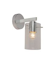 Бра L180 x W100 x H220, мм, 1*40W, CHROME+WHITE (Хром+Белый) Rilon 74642/1W CHROME+WH