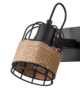 Спот 20*35*15 см, 2*E27 черный Vele Luce Extra VL6472W02