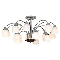 Люстра 92 см Lussole Apiro LSF-2403-15 хром
