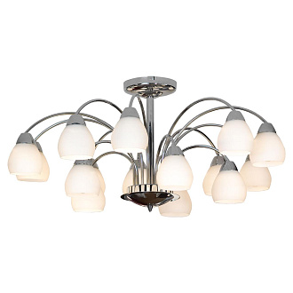 Люстра 92 см Lussole Apiro LSF-2403-15 хром