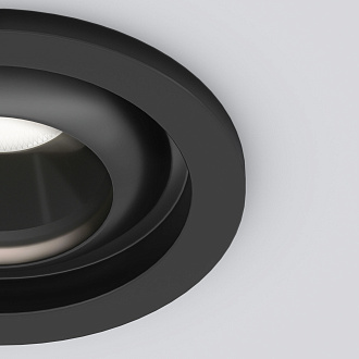 Встраиваемый точечный светодиодный светильник 25022/LED 5W 4200K BK черный Elektrostandard