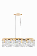 Люстра L920 x W140 x H230(700), мм, 6*40W (240W), GOLD+CLEAR (Золото + Прозрачный Хрусталь) NewRgy 5682E/6A GOLD+CLEAR