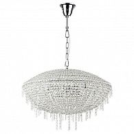 Люстра подвесная хрустальная Lightstar Classic 700150, диаметр 60 см, хром