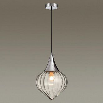 Подвесной светильник диаметр 23 см Odeon Light Kesta 4949/1 Хром