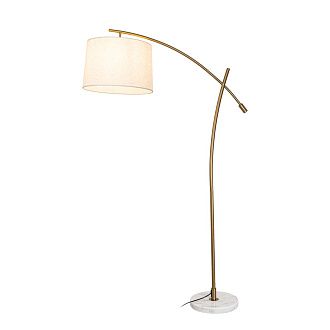 Торшер **-160 см, 1*Е27*60W, Modemodern  MD.6616.01FL, Латунь