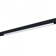 Трековый светильник 60,5*2,2 см, 1*LED*20W, 2700-6000К, Arte lamp Linea SMART черный A4693PL-1BK управляемый с телефона Bluetooth + Wi-Fi