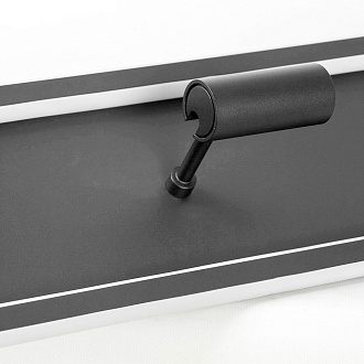 Потолочный светильник 100*17*12/17 см, 1*led*65W 4000K Lussole Harris LSP-7284 черный