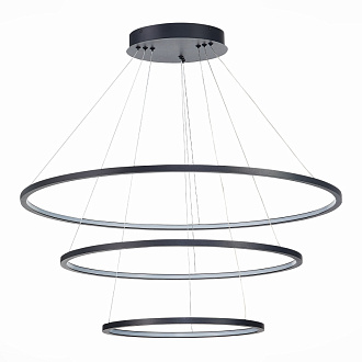 Светильник подвесной 80 см, 114W 4000K ST LUCE ST603 IN ST603.443.114 Черный