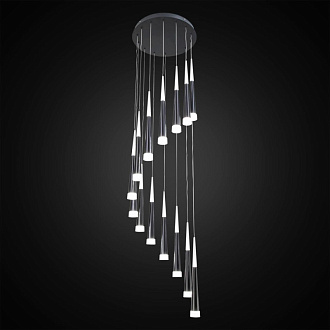 Люстра 45*300 см LED*98 W, 3000 К Citilux Вегас Черный CL227141
