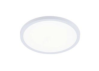 Светильник Ø230 x H50, мм, 20W 4200K, WHITE (Белый) Rilon 25920/230 WHITE