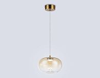 Подвесной светодиодный светильник **13- см, **W, 3000K, Ambrella Light High Light LH11083, латунь