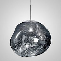 Подвесной светильник Tom Dixon Melt Pendant Silver D38 40*40*40 см, 1*E14*40W, ImperiumLoft 40.2599, Серебристый