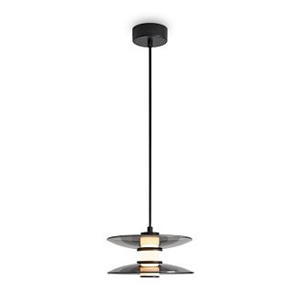 Подвесной светильник 25-212 см, LED*6W, 3000K, Freya Tower FR5537PL-L6B, Черный