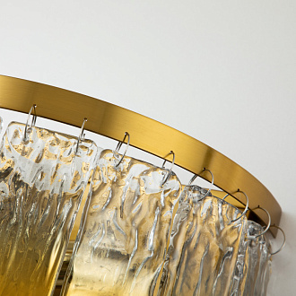 Бра Favourite Midas 3017-2W, D155*W310*H270, золотой латуни стеклянный декор выполнен по муранской технологии с частичным золочением