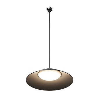 Уличный трековый светильник 12,1 см, LED*12W, 3000K, Maytoni Campana O-TR01-1-P-12WB3K, Черный