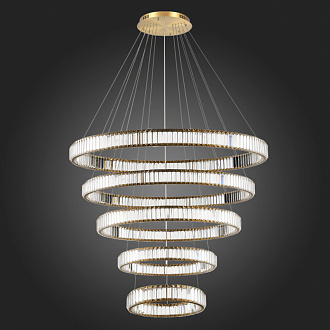 Люстра подвесная 120 см, 285W 4000K ST LUCE TIVOLI SL1622.313.05 Латунь
