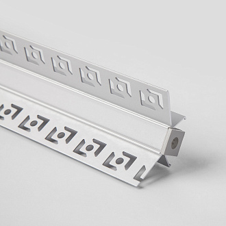 Встраиваемый угловой алюминиевый профиль 2000*46*24 мм (внутренний угол) для светодиодной ленты LL-2-ALP014 Elektrostandard