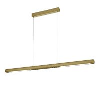 Подвесной светильник 120*8*15-150 см, *LED*24W, 3000K, Mantra Lineal MAN9036, золотой