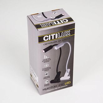 Лампа на прищепке Светодиодная Citilux Ньютон CL803061N Черный