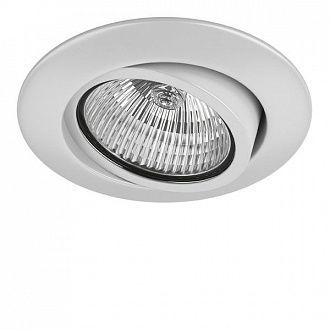 Встраиваемый спот Lightstar Teso Adj 011080 Белый, вр 6,5 см
