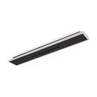 Потолочный светильник 60*10*-4 см, *LED*24W, 4000K, Freya  FR6105CL-L40B, Черный
