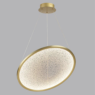 Подвесной светильник 58,7*150 см, 1*LED*41W 3000K Odeon Light FUSO 7047/41L бронзовый