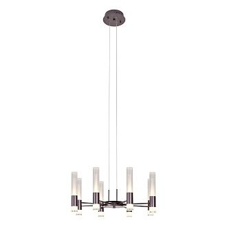 Люстра 56,6*56*120 см, 8*LED*32W, 3000K Gerhort G61245/8CF, Кофейный