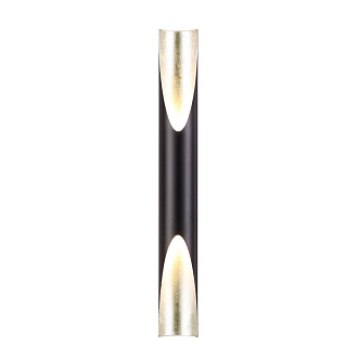 Бра Odeon Light Whitney 3816/16WS, 12W LED, 3000K, черный-серебро