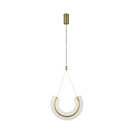 Подвесной светильник 32*6*186,5 см, LED, 18W, 3000К, Maytoni Maya P091PL-L18G3K1 золотой