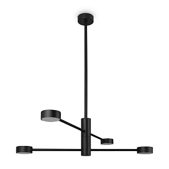 Светильник 85 см, Freya FR5363CL-04B, черный