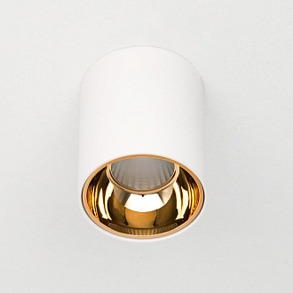 Светильник 8*8 см, 12W LED, 3500K, Citilux Старк CL7440103, белый-медь