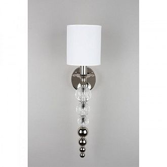 Бра 20*14*57 см, E14, 40W, Aployt Floretta APL.842.01.01, никель