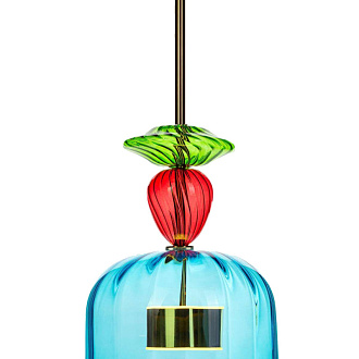 Подвесной светодиодный светильник Loft IT 2008-C, 14W LED, 3000K, диаметр 20 см, медь