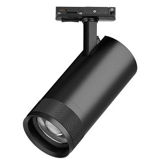 Светильник BARRA с тонким адаптером *8*17,6 см, *30W, 2700-4200-6000K, Lightstar Canno Pro C4307SS, Черный