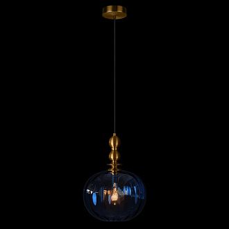 Подвесной светильник *25*-22,5 см, 1*E27*40W, LOFT IT Melon 10426 Blue, бронзовый