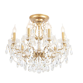 Светильник потолочный 65*58 см, 9*E14*40W Золото Crystal Lux MONTANA PL9