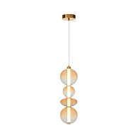 Подвесной светильник 20*20*387 см, LED, 36W, 3000К, Maytoni Futuro MOD307PL-L36BS3K латунный